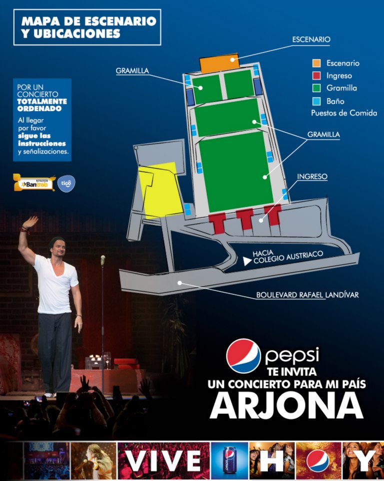 Información importante: Ricardo Arjona, un concierto para mi país