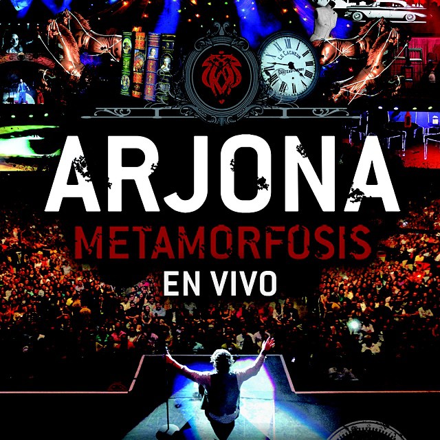 ¡Hoy, gran lanzamiento: Arjona Metamorfosis en Vivo CD+DVD!