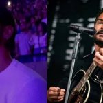 Maluma asiste a uno de los conciertos de Ricardo Arjona en Colombia
